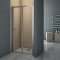 Porte de douche pliante 70x185cm modèle de Bicarte