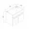 Meuble de salle de bain modèle de Anlovi 61x40x53cm Ensemble meuble et vasque