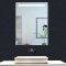 Miroir de salle de bain 70x50cm miroir mural avec éclairage LED modèle Nuage