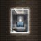 Miroir de salle de bain LED+anti-buée 100x70cm