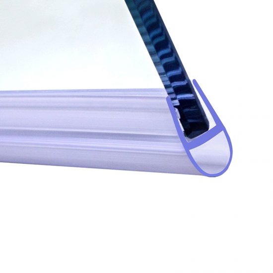 Joints de douche 6 mm profil d'étanchéité droit, vertical Samo CEE RIC1127