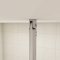 AICA paroi de douche 40x200cm paroi de douche à l'italienne en 8mm verre anticalcaire avec une barre de maintien au plafond