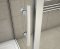 Cabine de douche en forme U 100x90x90x190cm une porte de douche coulissante + 2 parois latérales