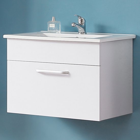 Meuble de salle de bain modèle de Anlo 61x40x44cm Ensemble meuble et vasque - Cliquez sur l'image pour la fermer