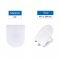 AICA WC Suspendu Sans Bride Avec Abattant Ultra Fin Soft-Close