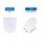 AICA WC Suspendu Sans Bride Avec Abattant Soft-Close Blanc U